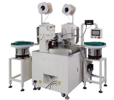 全自动穿护套端子机