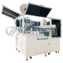 多线型全自动双头穿胶壳端子机