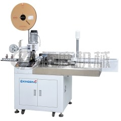 全自动线材裁切剥皮沾锡机