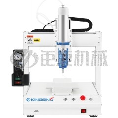 智能化落地式针筒式自动点胶站