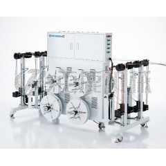 自动八工位放线机带校直机