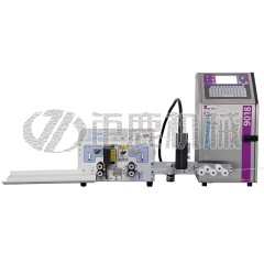 全自动裁线剥皮喷码一体机