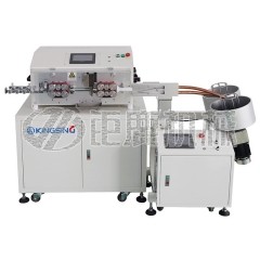 全自动裁线剥皮绕线机