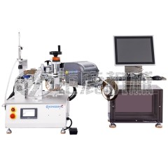 半自动圆周贴标机