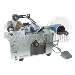 经济型半自动圆瓶贴标机