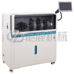 自动尼龙编织软管裁切胶带机