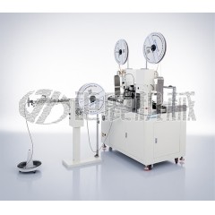 多芯线双头穿热缩管端子机