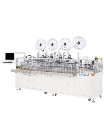 全自动穿号码管端子机