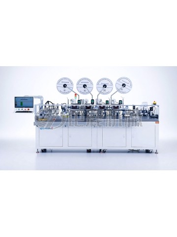 全自动穿号码管端子机