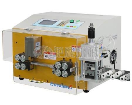 8轮皮带送线排线剥线机