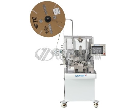 半自动剥皮穿防水栓端子机