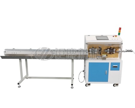 全自动内外护套剥皮机伺服电机款PLC屏