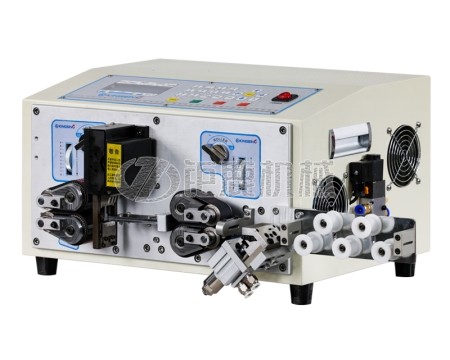 皮带送料排线剥线机