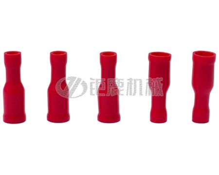 PVC全绝缘护套子弹形母插端子