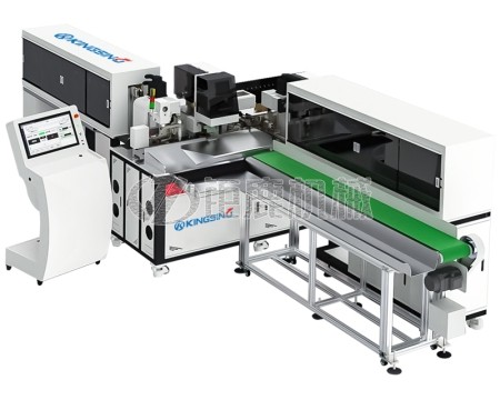 两线两管全自动套号码管端子压接机