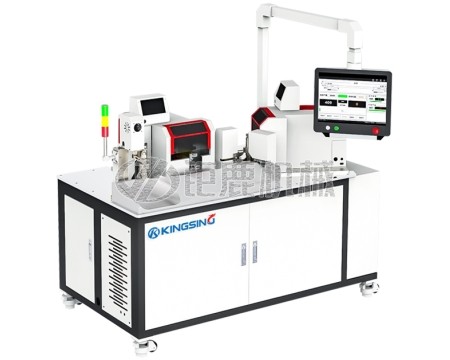 单线单管全自动套号码管机(双端打扁)