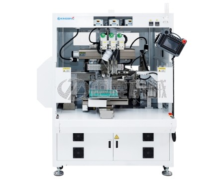 PCB线束自动裁切剥皮焊接一体机