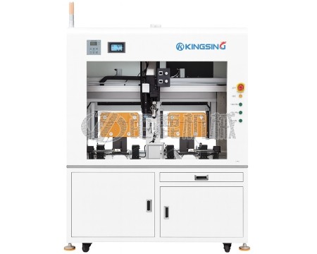 高精密双工位喷注式点胶机