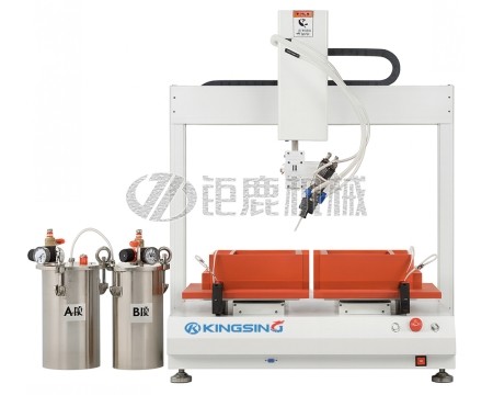 桌面级高精密AB胶自动注胶机