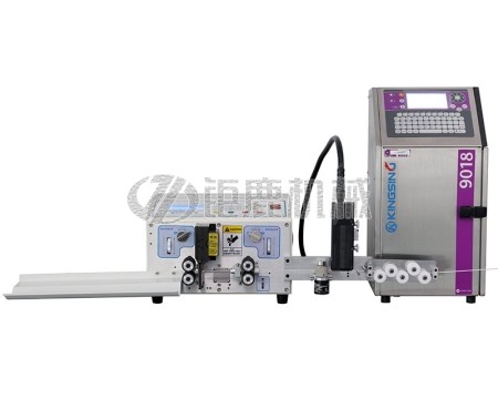 全自动裁线剥皮喷码一体机